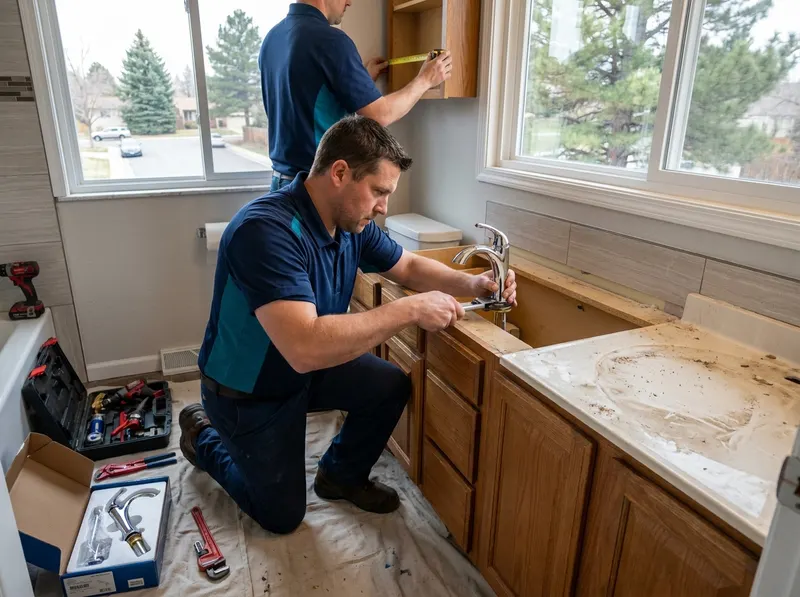 Vanity and Fixture Upgrades in Lakewood, CO